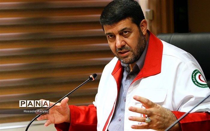 تاکید رئیس جمعیت هلال احمر بر انجام اقدامات پیشگیرانه برای مقابله با سوانح جوی