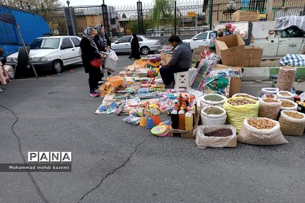 بازارچه نوروزی در تهران میزبان مهمانان نوروزی