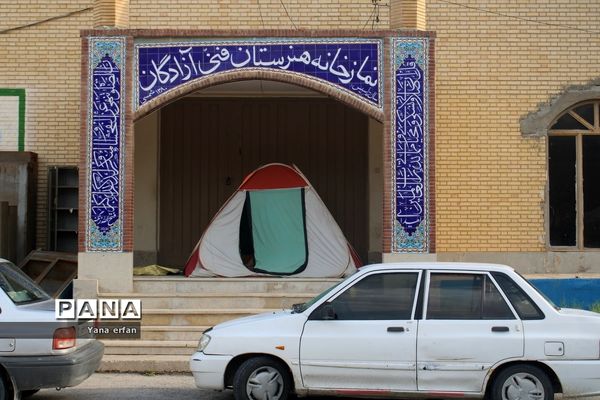 اسکان مسافران نوروزی در مدارس شهرستان بوشهر
