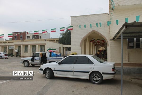 اسکان مسافران نوروزی در مدارس شهرستان بوشهر