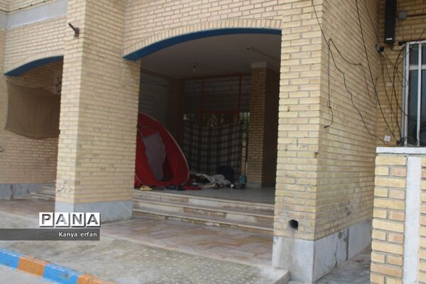 اسکان مسافران نوروزی در مدارس شهرستان بوشهر