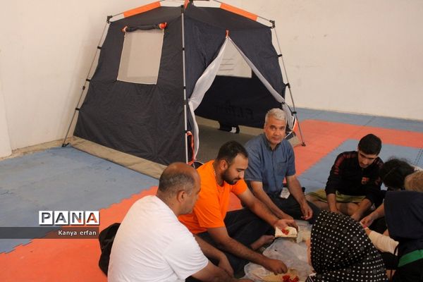 اسکان مسافران نوروزی در مدارس شهرستان بوشهر