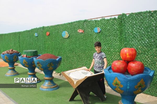 گردشگران نوروزی در ساحل بندر بوشهر