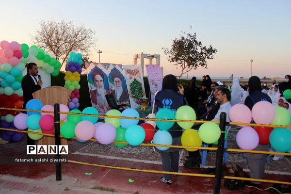 جشن دانش‌آموزان روزه اولی در بوشهر