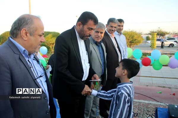 جشن دانش‌آموزان روزه اولی در بوشهر