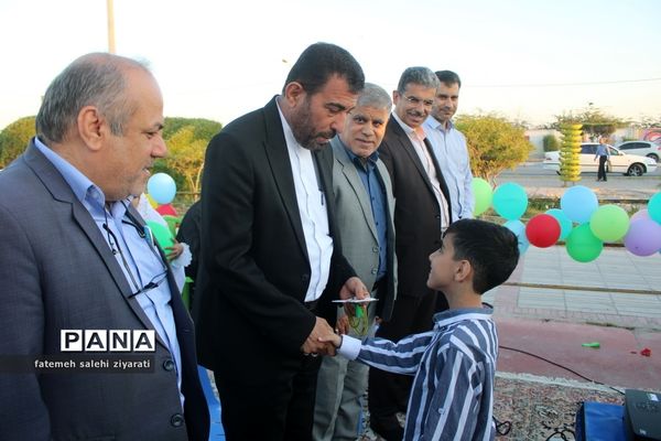 جشن دانش‌آموزان روزه اولی در بوشهر