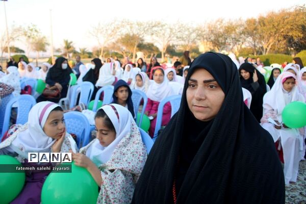 جشن دانش‌آموزان روزه اولی در بوشهر