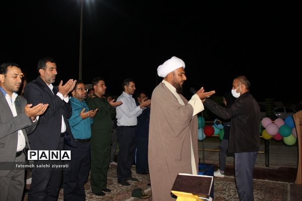 جشن دانش‌آموزان روزه اولی در بوشهر