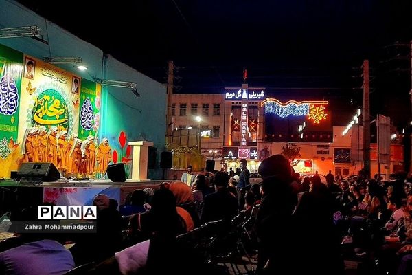 جشن ولادت امام حسن مجتبی(ع) در شهر صالحیه شهرستان بهارستان