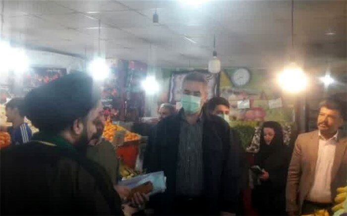 بازدید امام جمعه رودهن و فرماندار شهرستان دماوند از اصناف شهر رودهن