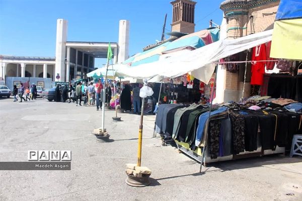 بازارچه «گذر خان» و اطراف حرم مطهر حضرت معصومه(س)