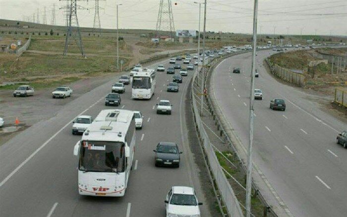 تردد نوروزی در جاده‌های آذربایجان‌غربی نسبت به سال قبل افزایش یافت