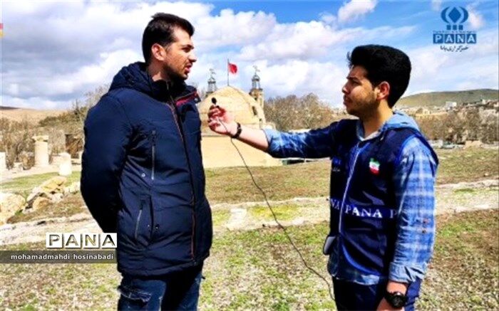 معبد آناهیتا در کنگاور، دومین بنای سنگی باستانی ایران است/فیلم