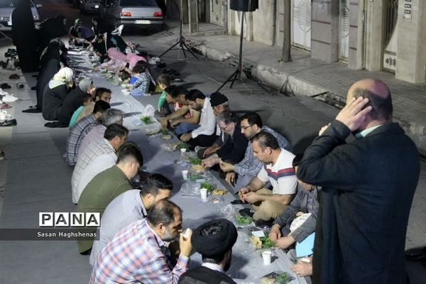 مراسم آبروی محله درشهرستان اسلامشهر