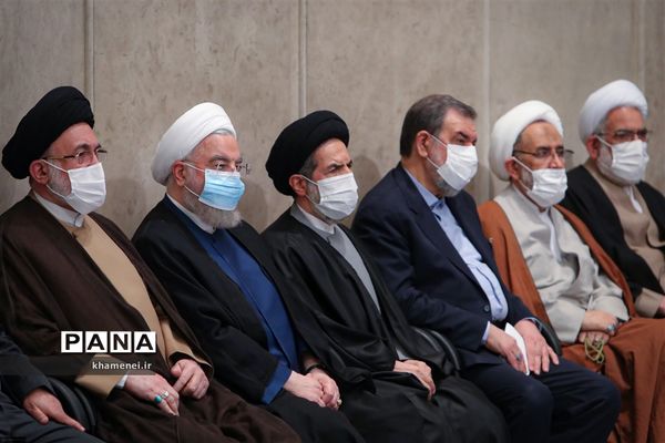 دیدار مسئولان و کارگزاران نظام با رهبر انقلاب