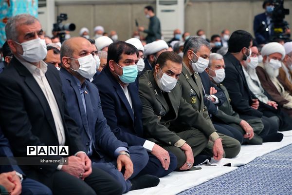 دیدار مسئولان و کارگزاران نظام با رهبر انقلاب