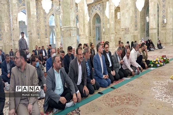 آیین «شکرانه خدمت» اعضای ستاد اسکان نوروزی فرهنگیان قم