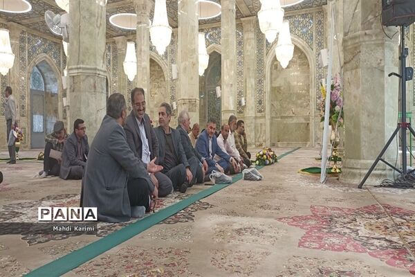 آیین «شکرانه خدمت» اعضای ستاد اسکان نوروزی فرهنگیان قم