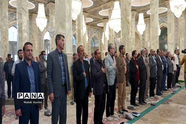 آیین «شکرانه خدمت» اعضای ستاد اسکان نوروزی فرهنگیان قم