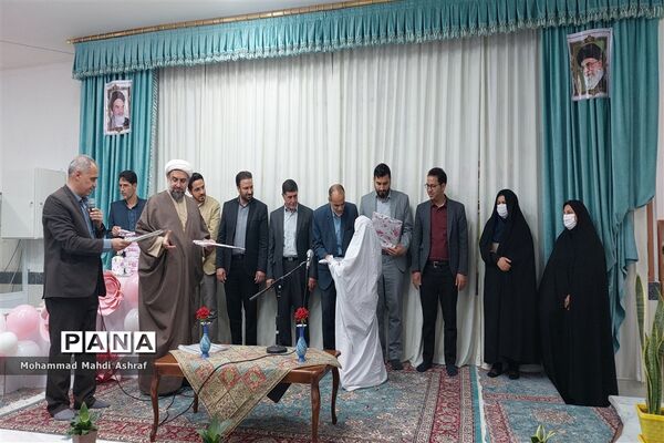 جشن روزه اولی های دختر شهر بافران