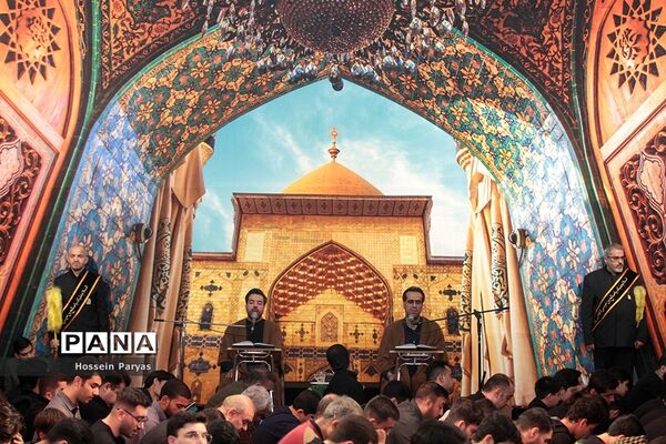 مراسم احیای شب بیست و یکم ماه رمضان در امام‌زاده صالح (ع)