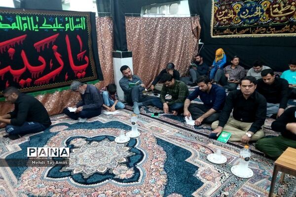 احیای شب نوزدهم ماه رمضان در مسجد خاتم الانبیا شهر بوشهر