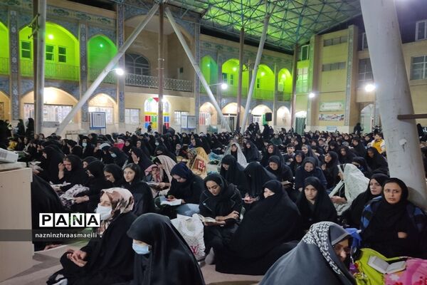 مراسم احیای شب نوزدهم ماه رمضان درمسجد رسول اکرم(ع) الوند