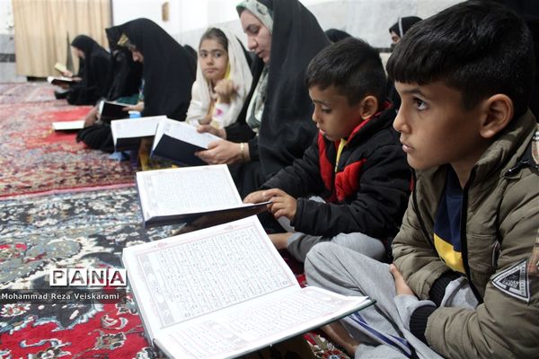 محفل انس با قرآن در ویسیان استان لرستان