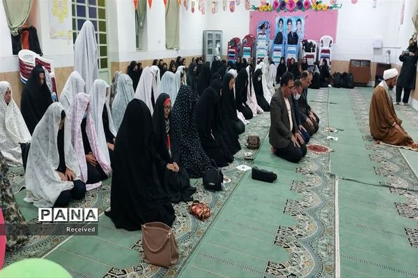 مراسم ضیافت افطاری و جشن میلاد امام حسن مجتبی علیه السلام در مدارس شهرستان اقلید