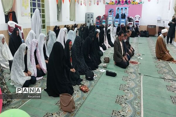 مراسم ضیافت افطاری و جشن میلاد امام حسن مجتبی علیه السلام در مدارس شهرستان اقلید