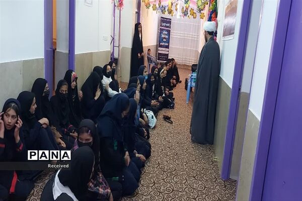 مراسم ضیافت افطاری و جشن میلاد امام حسن مجتبی علیه السلام در مدارس شهرستان اقلید