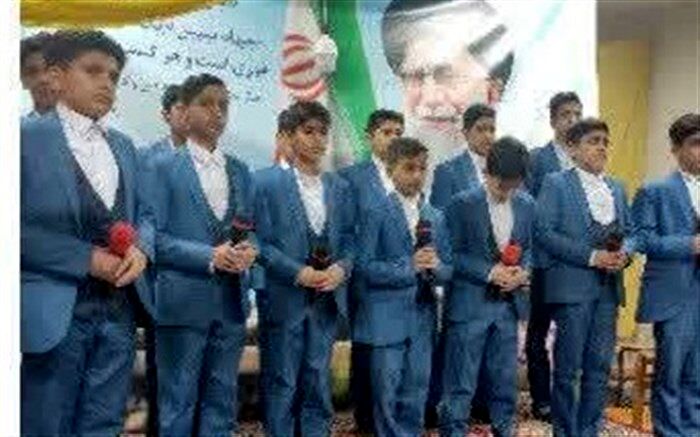 برگزاری مراسم جشن میلاد کریم اهل بیت با حضور نماینده مجلس در شهر دستجرد قم