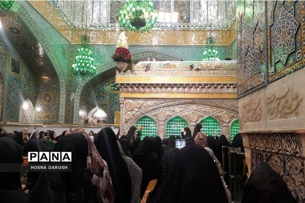 جشن باشکوه تولد امام حسن (ع) در حرم رضوی