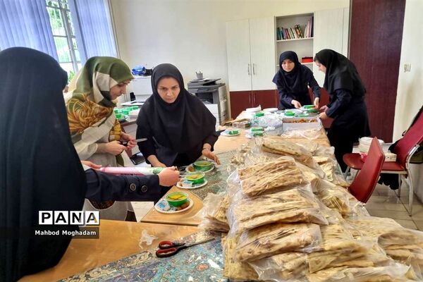 ضیافت افطاری همزمان با میلاد باسعادت امام حسن مجتبی(ع) در دبیرستان شهیده معصومه قزوینی