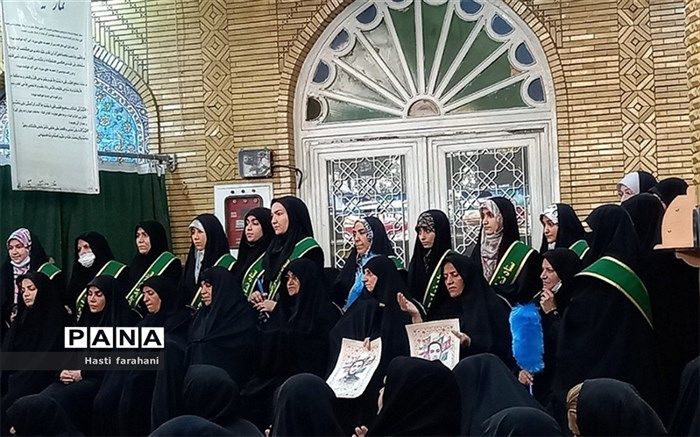 بزرگداشت شهید میلاد حیدری در قرچک‌/فیلم