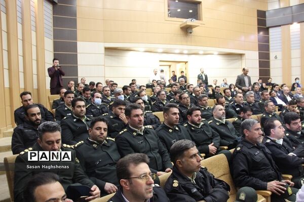 مراسم تکریم و معارفه فرمانده جدید انتظامی شهرستان اسلامشهر