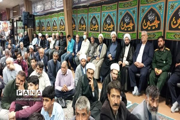مراسم  اولین سالگرد شهدای حرم در تربت جام