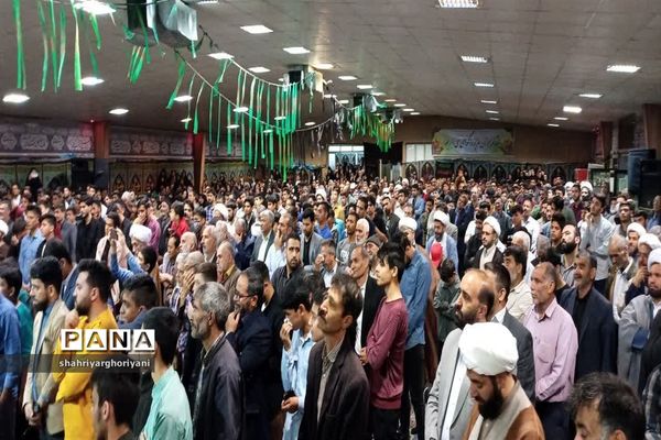 مراسم  اولین سالگرد شهدای حرم در تربت جام