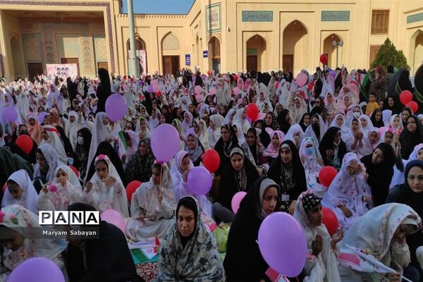 جشن بزرگ نمک پروردگان حسنی ویژه دختران روزه اولی ‌در شیراز