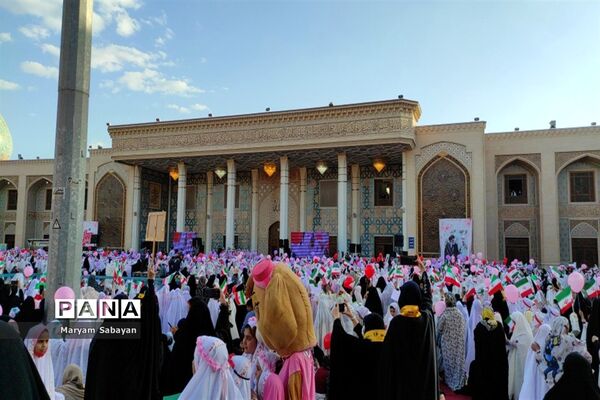 جشن بزرگ نمک پروردگان حسنی ویژه دختران روزه اولی ‌در شیراز