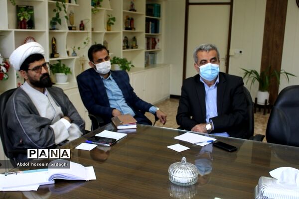 نشست هماهنگی ضیافت سفیران نور آموزش و پرورش استان بوشهر