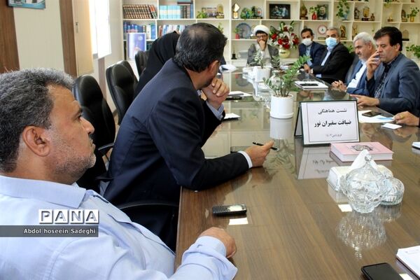 نشست هماهنگی ضیافت سفیران نور آموزش و پرورش استان بوشهر