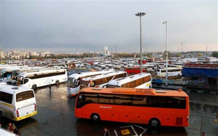 سهم ۲۰ درصدی پایانه‌های شهر تهران از جابجایی مسافران نوروزی