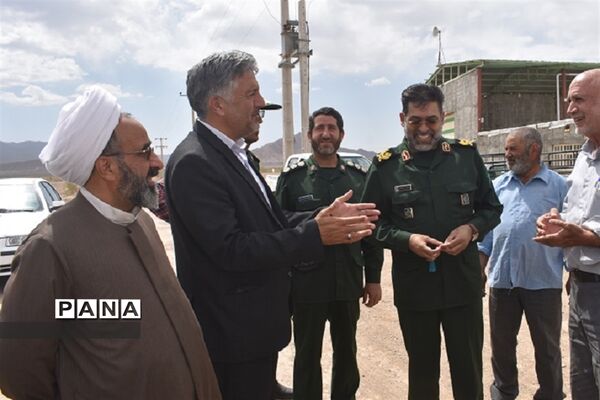 سفر یک روزه فرمانده سپاه الغدیر یزد به شهرستان بهاباد