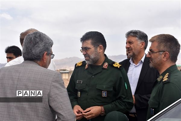 سفر یک روزه فرمانده سپاه الغدیر یزد به شهرستان بهاباد