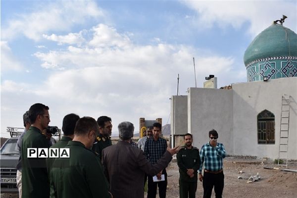 سفر یک روزه فرمانده سپاه الغدیر یزد به شهرستان بهاباد