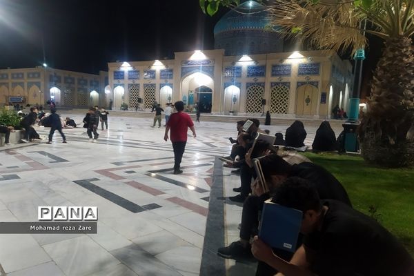 احیای شب نوزدهم ماه رمضان  در آرامگاه شهید مدرس، کاشمر