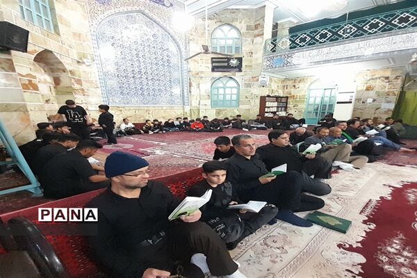 برگزاری مراسم شب قدر در مسجدقائم آبباریک جوادآباد