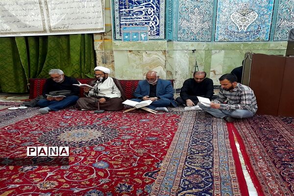 برگزاری مراسم شب قدر در مسجدقائم آبباریک جوادآباد