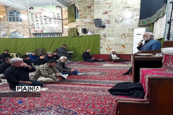 برگزاری مراسم شب قدر در مسجدقائم آبباریک جوادآباد